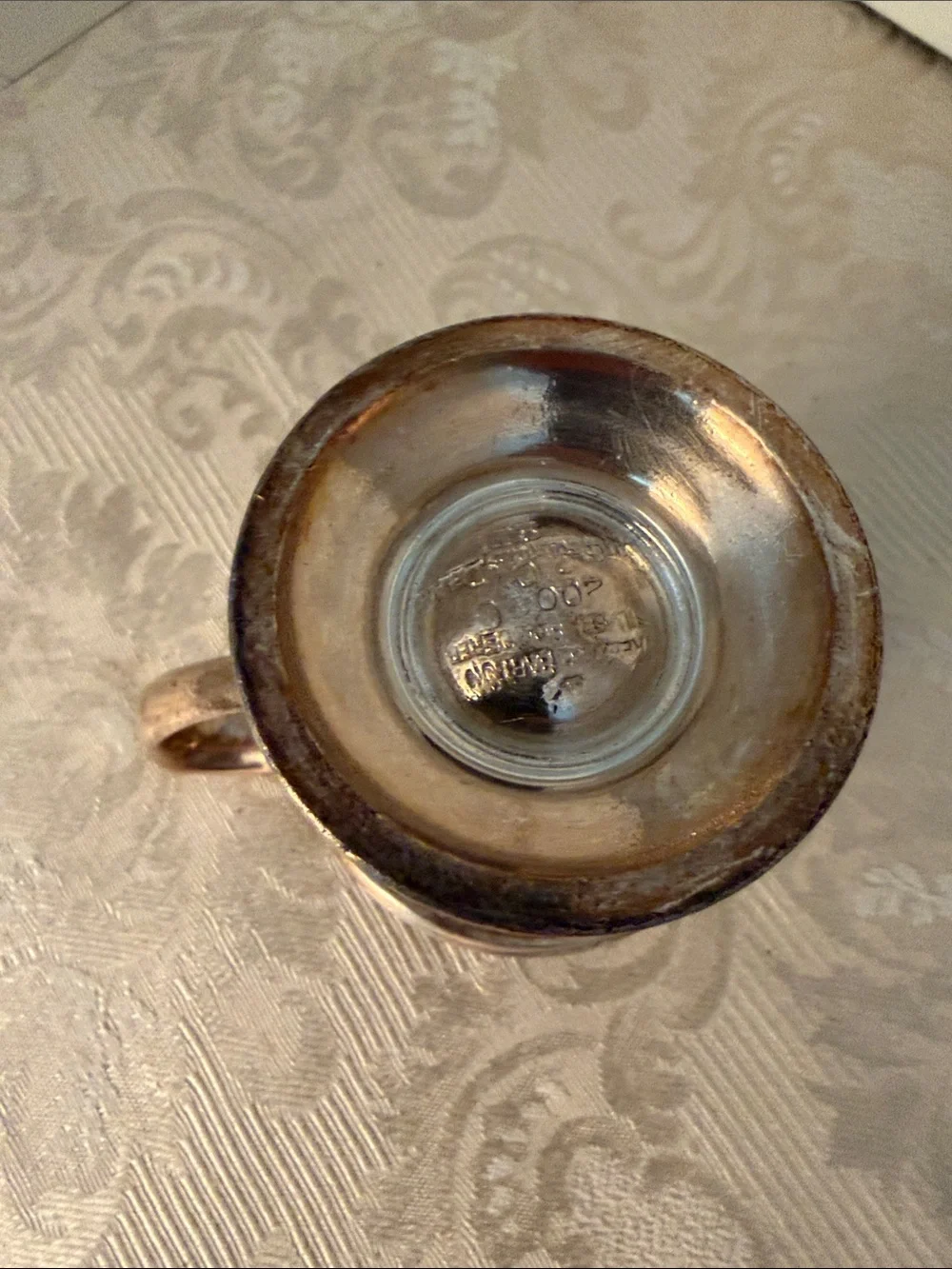 Vintage Silver Sir Frances Drake Hotel San Francisco Hotel Creamer